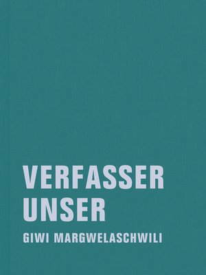 cover image of Verfasser unser